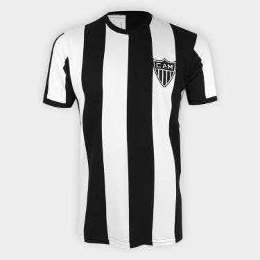 Imagem de Camisa Retrô Atlético Mineiro 1971 Retrô Mania Masculina-Masculino