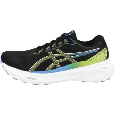 Imagem de ASICS Tênis masculino Gel-Kayano 30, Limão elétrico preto, 9.5 US