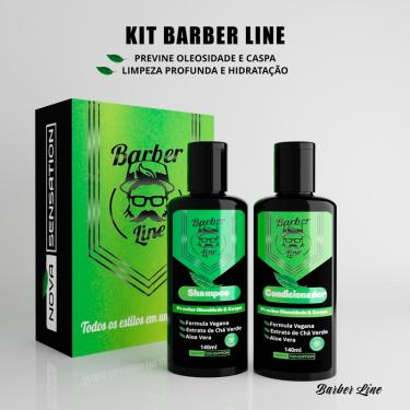 Imagem de Kit Barba Shampoo e Condicionador Limpeza Profunda e Hidratação