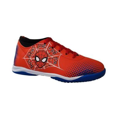 Imagem de Chuteira Futsal Indoor Infantil Dray Homem Aranha 4501-Masculino