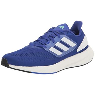 Imagem de adidas Tênis de corrida masculino Pureboost 22, azul claro/branco/menta, tamanho 41, Azul lúcido/branco/menta pulsada, 41