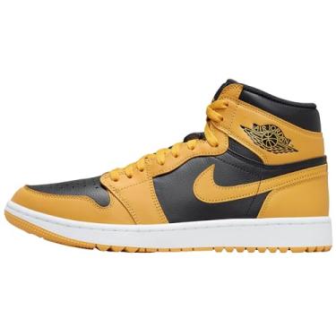 Imagem de Nike Tênis masculino Air Jordan 1 High GRunning, POLLEN/PRETO-BRANCO, 9.5 UK (10.5 US)