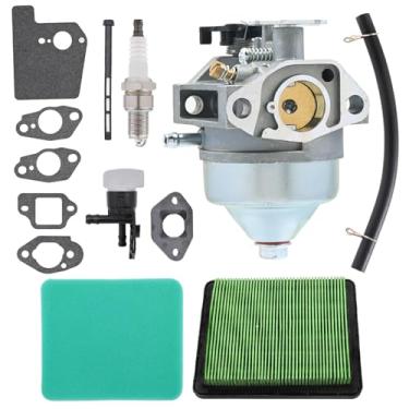 Imagem de Aylux Carburador GCV190 HRB217 com kit de ajuste de filtro para motor Honda GCV190A GCV190LA HRX217 HRX217K1 lavadora de grama a pressão substituição 16100-Z0Y-813