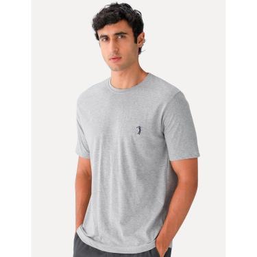 Imagem de Camiseta Aleatory Masculina Dark Grey Icon Cinza Mescla-Masculino