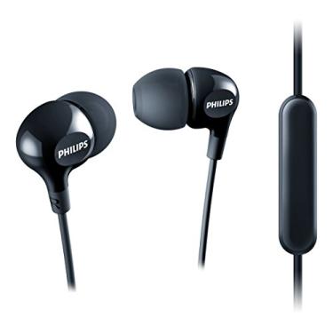 Imagem de PHILIPS Fones de ouvido intra-auriculares Big Bass com microfone - preto (SHE3555BK/27)