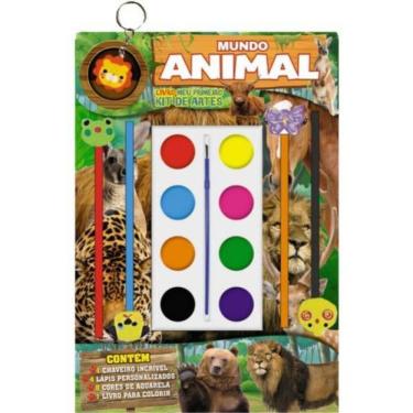 Imagem de Mundo Animal Livro Meu Primeiro Kit De Artes