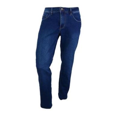 Imagem de Calça Jeans Masculina Lado Avesso Richard Stone Azul - LH171-Masculino