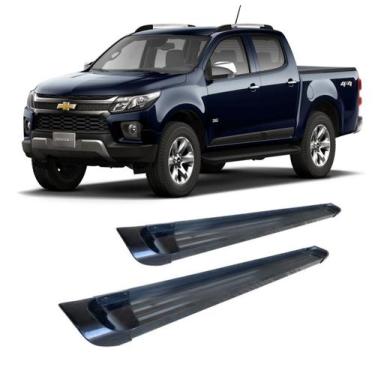 Imagem de Estribo S-10 2012 em Diante Cabine Dupla Plataforma de Alumí - HOZZ