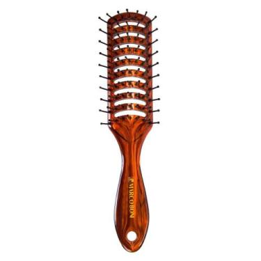 Imagem de Escova De Cabelo Nancy Uso Diário Linha Tortoise Marco Boni, Marrom