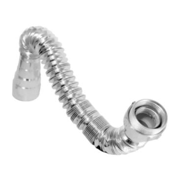 Imagem de Sifão Cromado Flexível Universal ABS 72Cm - PLASBOHN