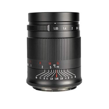 Imagem de 7artisans Lente de quadro completo de abertura grande f1.05 de 50 mm compatível com câmeras Sony E-Mount, foco manual para SonyA7, A7II, A7III, A7MIII, A7RIV, A9, A6000, A6400