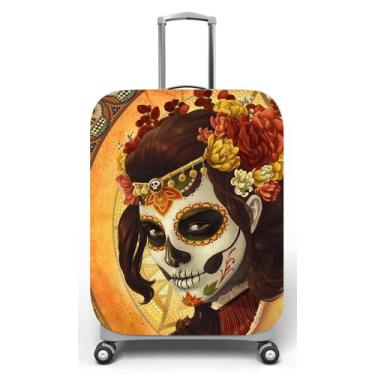 Imagem de Capa para mala de viagem M, medidas max C40x A59 x P27cm Estampa Mulhe