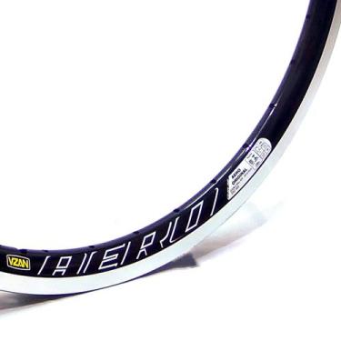 Imagem de Aro 24" 36F Vzan Aero Escape 260 Alumínio V-Brake Preto