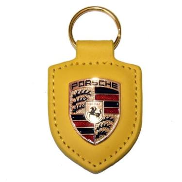 Imagem de Chaveiros Logo Porsche Luxo Premium 911 Cayenne Panamera Taycan Macan 