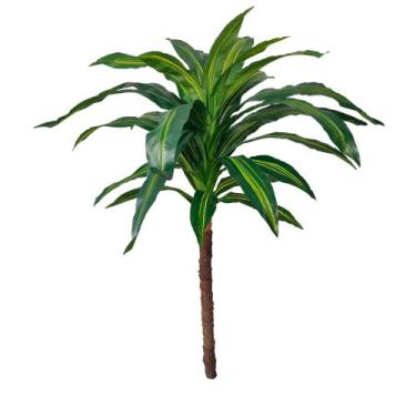 Imagem de Árvore Dracena Artificial Grande Variegata Sem Vaso Decoração - Flor d