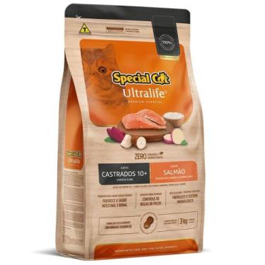 Imagem de Special Cat Ultralife Castrados+10 Salmão e Arroz 3kg - MANFRIM