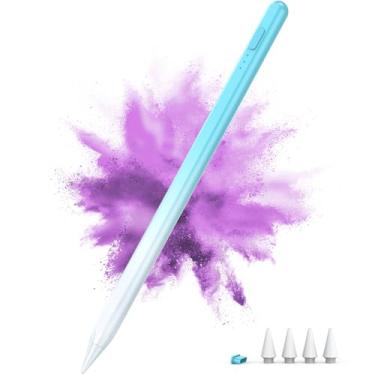 Imagem de Stylus Pen for iPad 2018-2024, 15Mins Fast Charge for Apple iPad Pencil, Palm Rejection,Tilt Sensitivity,Pencil for iPad 10/9/8/7/6, iPad Pro 12.9"/11"/13" M4, iPad Air 5/4/3/11"-13" M2, iPad Mini 6/5