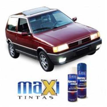 Imagem de Spray automotivo vermelho perol 156 + verniz spray 300ml - Sherwin Wil