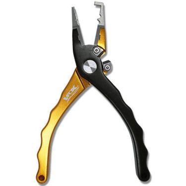 Imagem de Alicate De Pesca Multiuso Alumínio V-Fox Hdap-051 Dourado