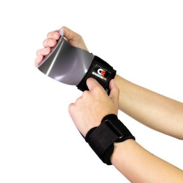 Imagem de LUVA par Hand Grip Competition CARBONFIT, Cinza, g/gg