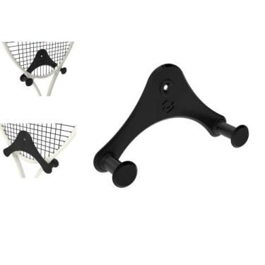 Imagem de Kit 3 Suporte De Parede Para Raquete De Tênis E Beach Tênis - PEKO, 3d