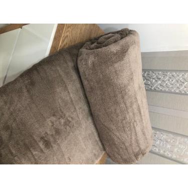 Imagem de Manta de Microfibra Antialérigca - MFF ENXOVAIS & J.F, Cáqui, CASAL 