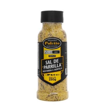 Imagem de Sal de Parrilla Mostarda e Hortelã 250g Poletto