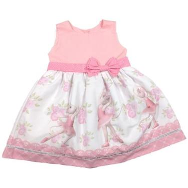 Imagem de Vestido Angelina Bailarina Infantil e Juvenil Festa Meninas - Ateliê I