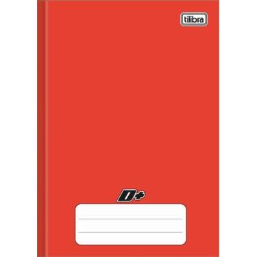 Imagem de Caderno Univ. 96 fls Vermelho D+ Brochura Capa Dura Tilibra, Vermelho