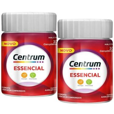 Imagem de Centrum Essencial Adulto com 8 nutrientes essenciais 2x30 Comprimidos