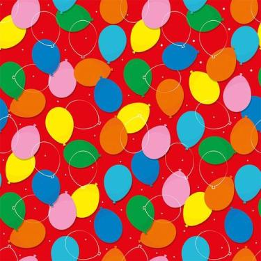 Imagem de Saco Presente Decorado - Festival -  unidades - Cromus - Rizzo, 30x44c