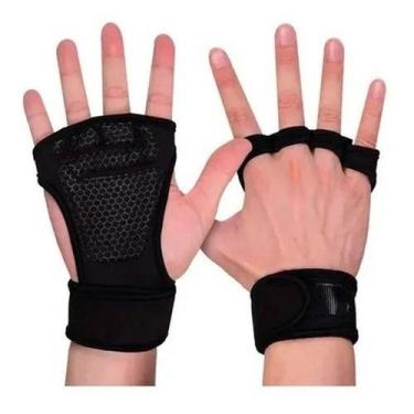 Imagem de Luvas Para Academia Exercícios Ajustável Feminina Masculina Com Munheq