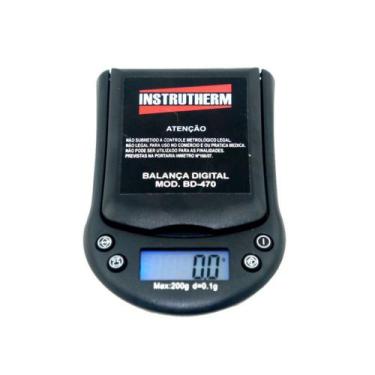 Imagem de Balança Digital Bolso Pesagem Capacidade 200G Divisão 0,1g Bd-470 Port