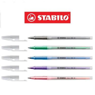 Imagem de Caneta Liner 808 M Corpo incolor0.7mm - Stabilo / WX Gift - Stabilo Br