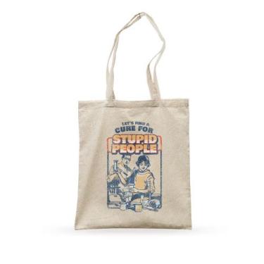 Imagem de Ecobag Cure For Stupid People Studio Geek