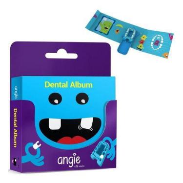 Imagem de Álbum + Estojo Para Guardar Dentes De Leite Cor Rosa Ou Azul - Angie B