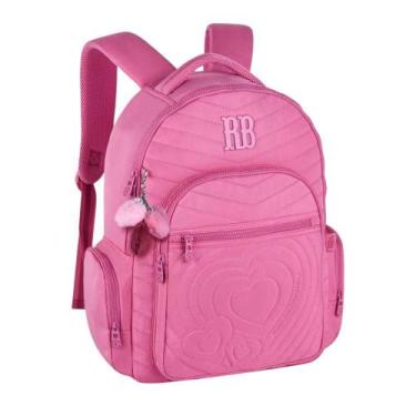 Imagem de Mochila De Costas 17,5 Rosa Rebecca Bonbon Rb24581 - CLIO STYLE