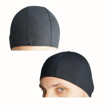 Imagem de Touca Natação, Hidroginastica Unisex Tecido  - OCEANA RP, Preto