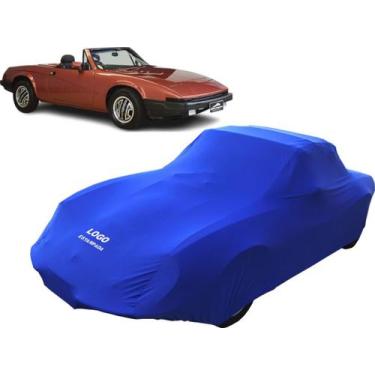 Imagem de Capa Automotiva Miura Spider Tecido Helanca Lycra - Mz, Azul