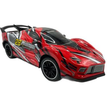 Imagem de Carrinho Corrida Controle Remoto Rc 2.4g 25km/h - Tesla Store, Vermelh