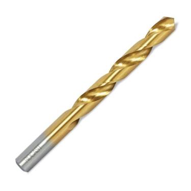 Imagem de Broca Paralela Aço Rápido 10mm HSS TITÂNIO Ref 1370019 ROCAST - AMT