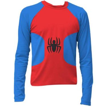 Imagem de Camisa Infantil De Proteção Solar UV 50 Manga longa Praia Para Menino 