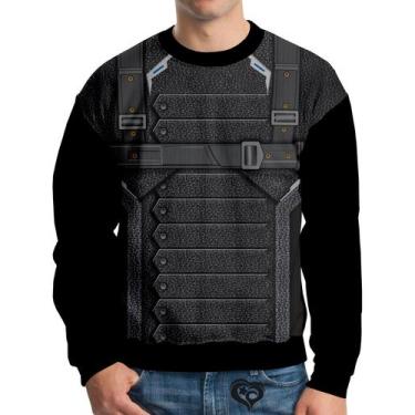 Imagem de Moletom Soldado Invernal Infantil UNISSEX Roupas blusa - Alemark, Mole