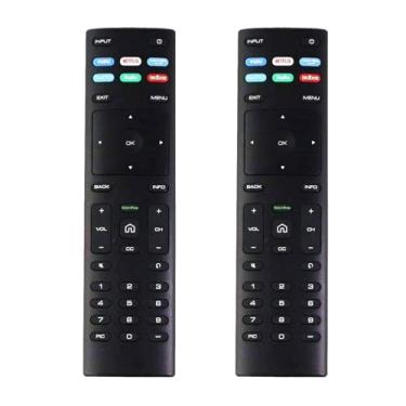 Imagem de (Pacote com 2) Novo controle remoto XRT136 para Smart TV VIZIO LED LCD HD 4K UHD HDR V555-G1 M658-G1 M657-G0f M557-G0 V435-G0 D50f-F1 M55-F0 M70-F3 M558-G1 P655-G1 9-G1 M 507-G1