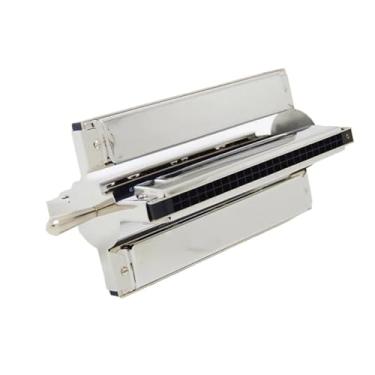 Imagem de Para Iniciantes harmônica Gaita Em Forma De Roda Com 24 Furos C/D/F/G Quatro Tons Em Um Instrumento Musical Sênior Tremolo Gaita Boca Ogan