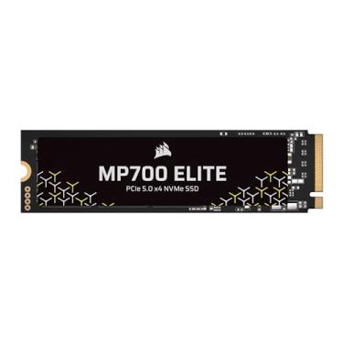 Imagem de Corsair MP700 Elite 1TB PCIe 5.0 x4 NVMe M.2 SSD – Até 10.000 MB/s – Alta Densidade 3D TLC NAND – M.2 2280 – Compatível com DirectStorage – Preto