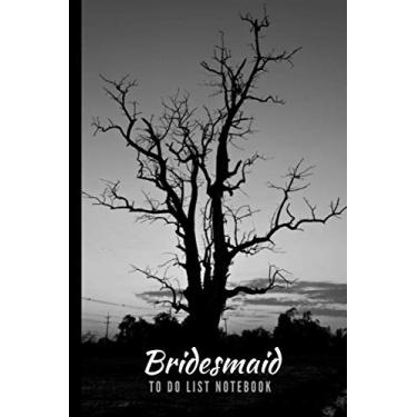 Imagem de Bridesmaid To Do List Notebook: Black Gray Gothic Tree Theme/Checklist Planner/Event Planning Journal To Write In/Wedding Gift For Bridesmaid from Bride/Cute Card Alternative