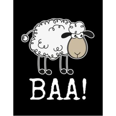 Imagem de Sheep Sheep Baa Journal: Amazing Notebook (8.5 x 11")