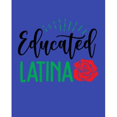 Imagem de Educated Latina Journal, Diary Notebook, Libreta, Diario 8x10