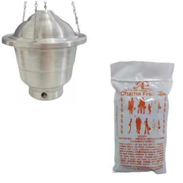 Imagem de Kit Defumação Turíbulo + Defumação Chama Cliente - Oferta